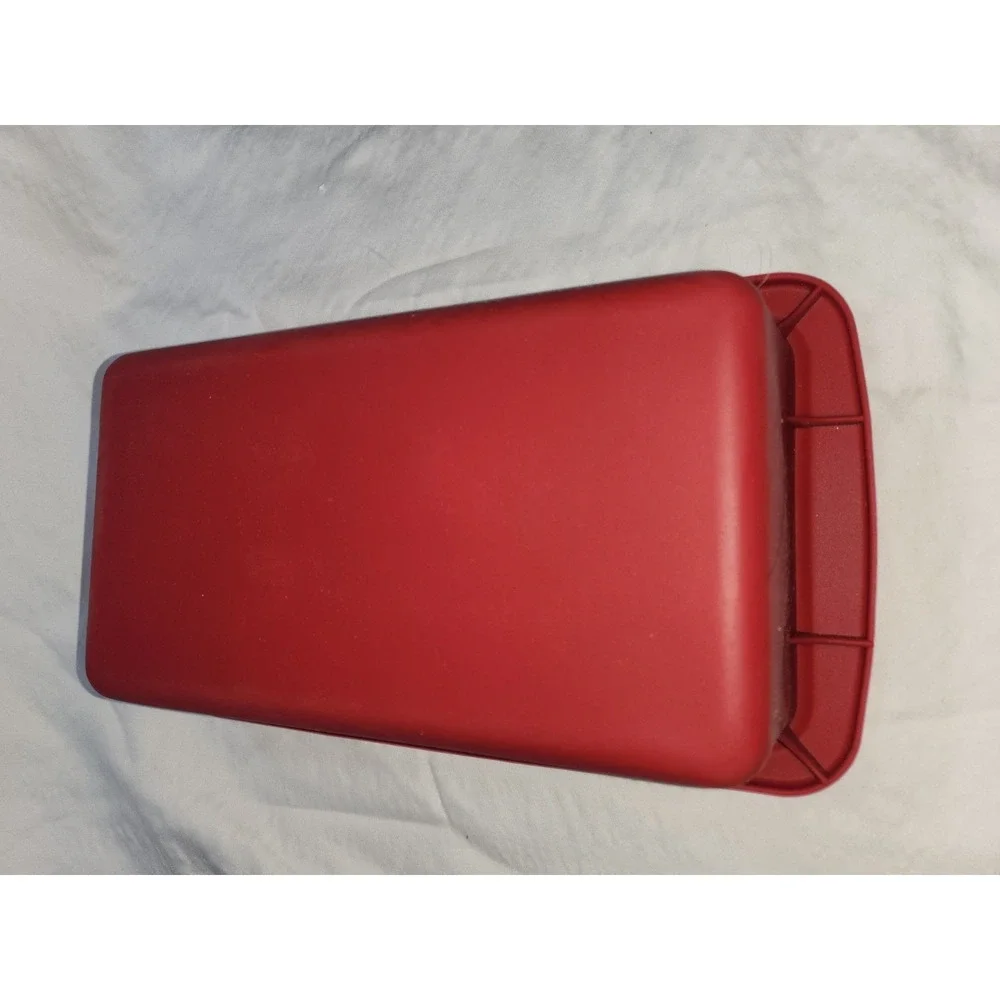 Crofton Silicone Loaf Pan, Red, NWOT
